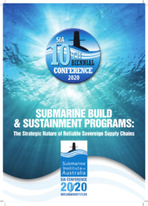 Cover of 10th Biennial SIA Conference 2020 Handbook